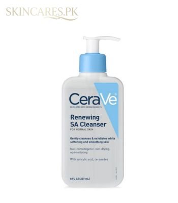 CeraVe Renewing SA Cleanser 237ml for Normal Skin - SkinCares.Pk